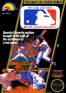 Major League Baseball (USA) (Rev 1) box art